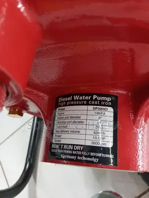 Cigma-Uk High Pressure 3inch Deisel Water Pump