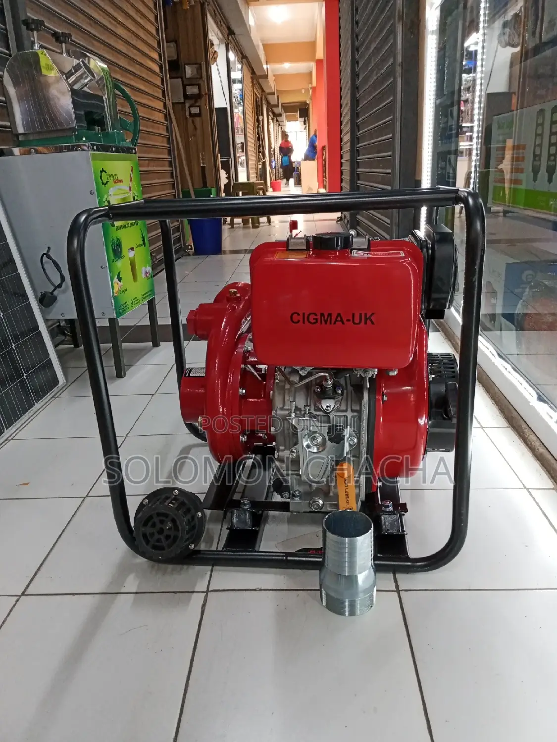 Cigma-Uk High Pressure 3inch Deisel Water Pump