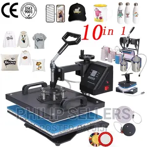 Maikesub 10 in 1 Sublimation Transfer Combo Heat Press Machi
