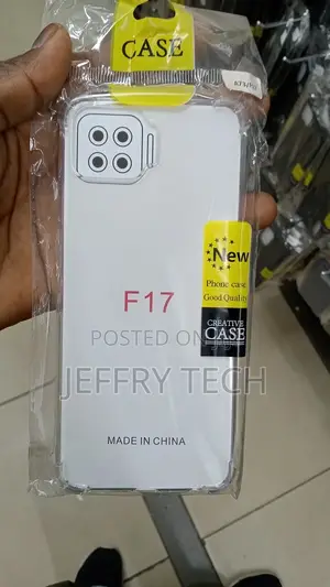 Oppo F17 Pro Back Cover Transparent Extra Bumper Anti Shock