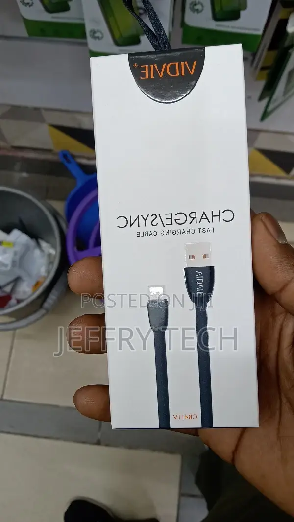 Vidvie Cb411v Fast Charging Cable Micro 1M - White
