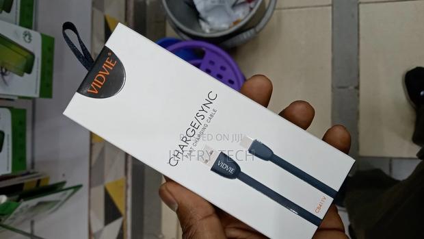 Vidvie Cb411v Fast Charging Cable Micro 1M - White - thumbnail 2