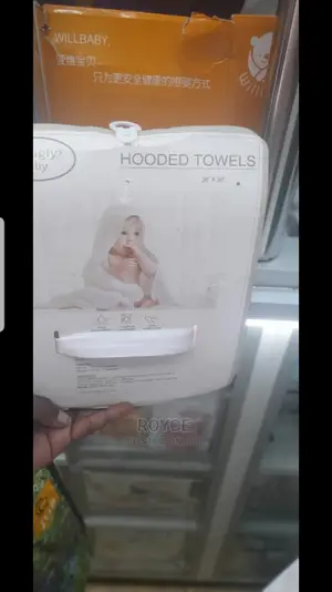 3pc Hooded Newborn Towel Set