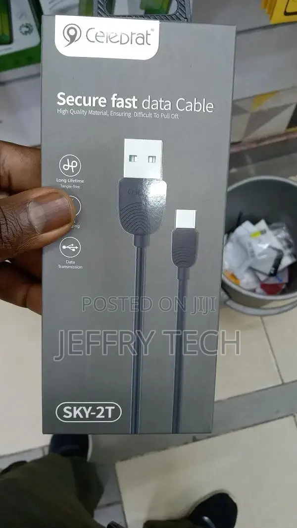 Celebrat Secure Fast Data Cable High Quality Materia Ensurin
