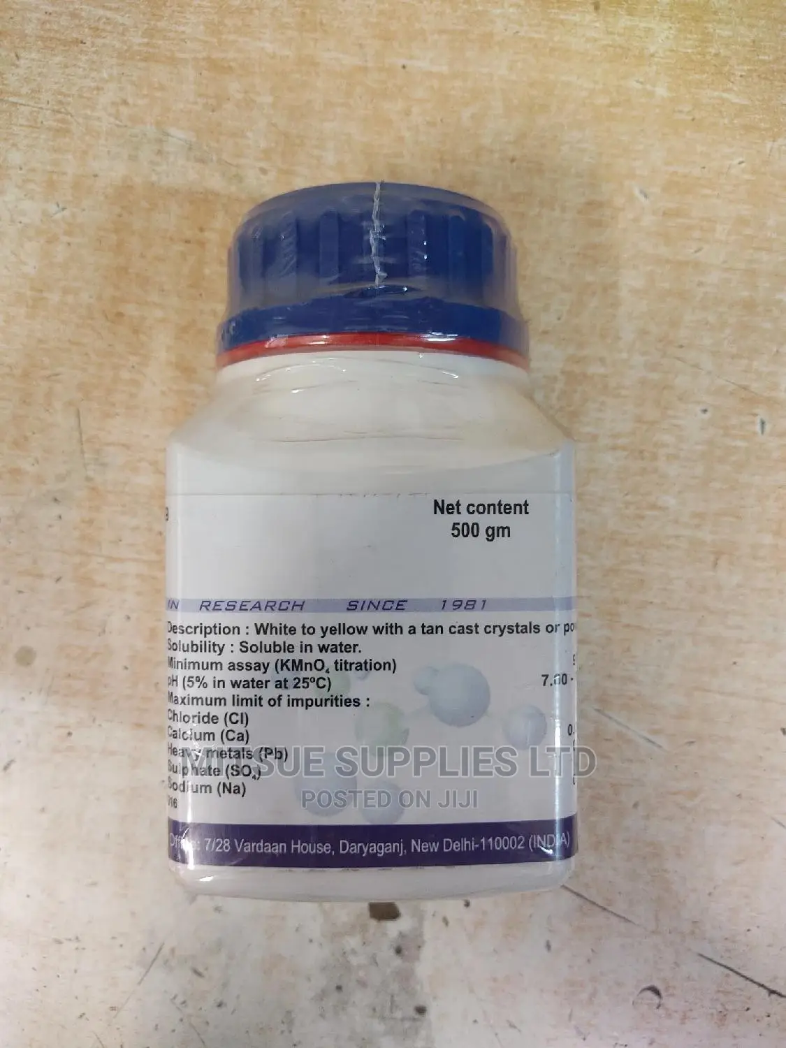 Potassium Nitrite Crystal 500G