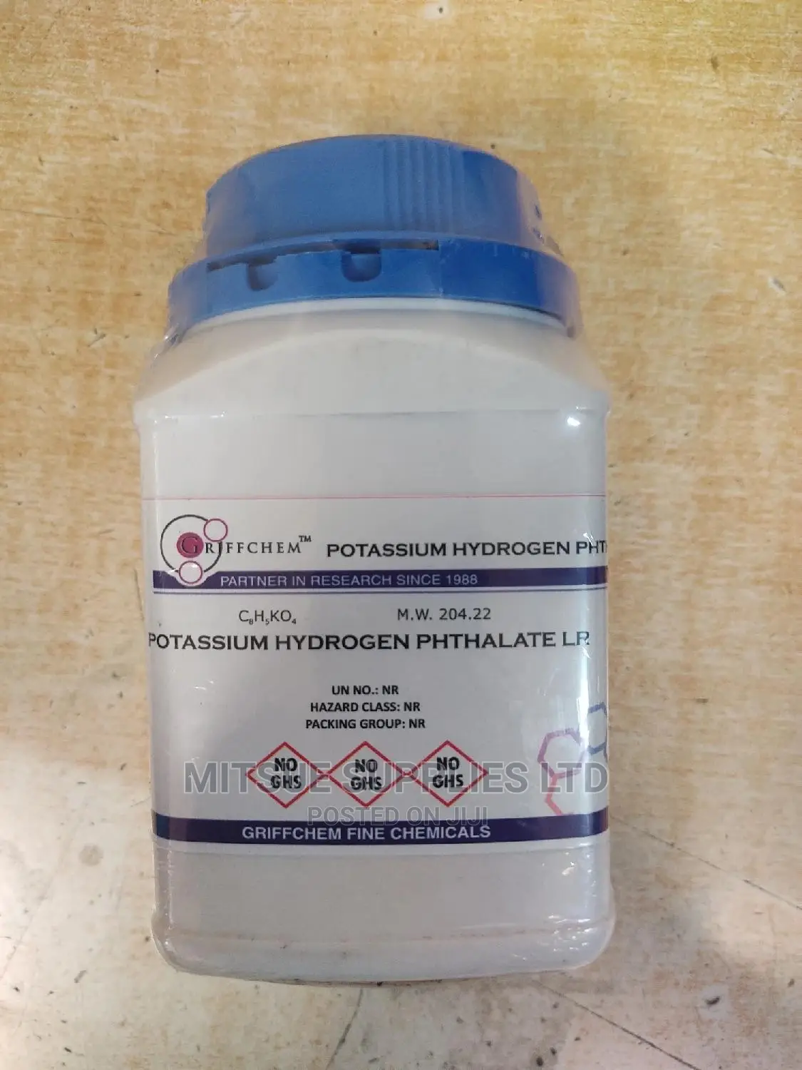 Potassium Hydrogen Phthalate LR 500G