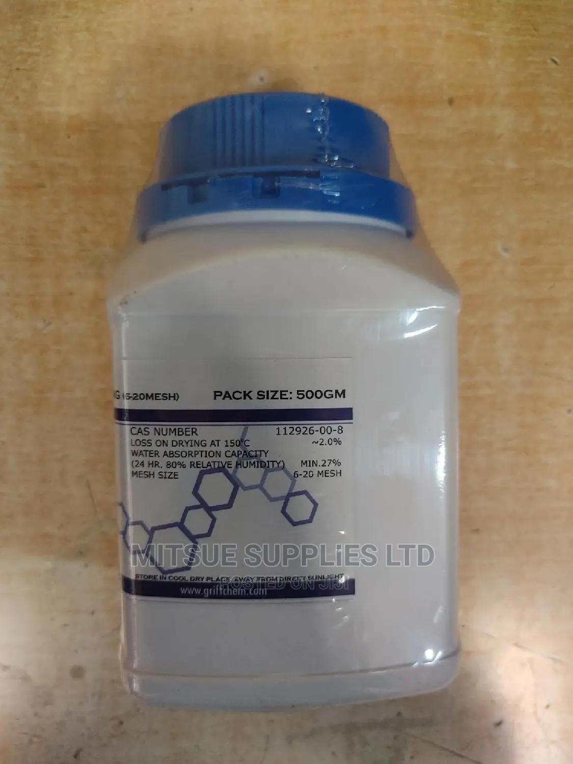 Silica Gel Self Indicating (6-20 Mesh) LR 500G