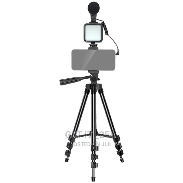 2 N 1 Vlogging Kit+ Tripod Stand for Content Creators