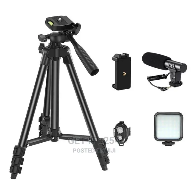 2 N 1 Vlogging Kit+ Tripod Stand for Content Creators