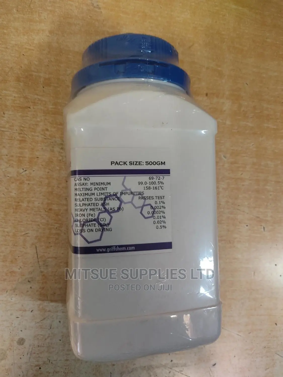 Salicylic Acid Lr 500g