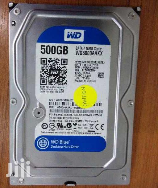 500gb Healthy Hard Disk With One Year Warranty