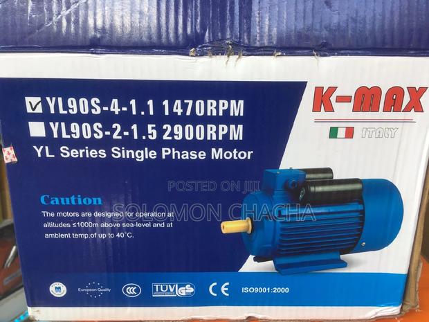 K Max 1.5hp Motor Italy Made