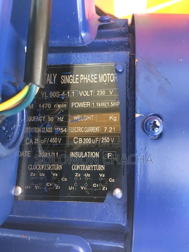 K Max 1.5hp Motor Italy Made - thumbnail 3