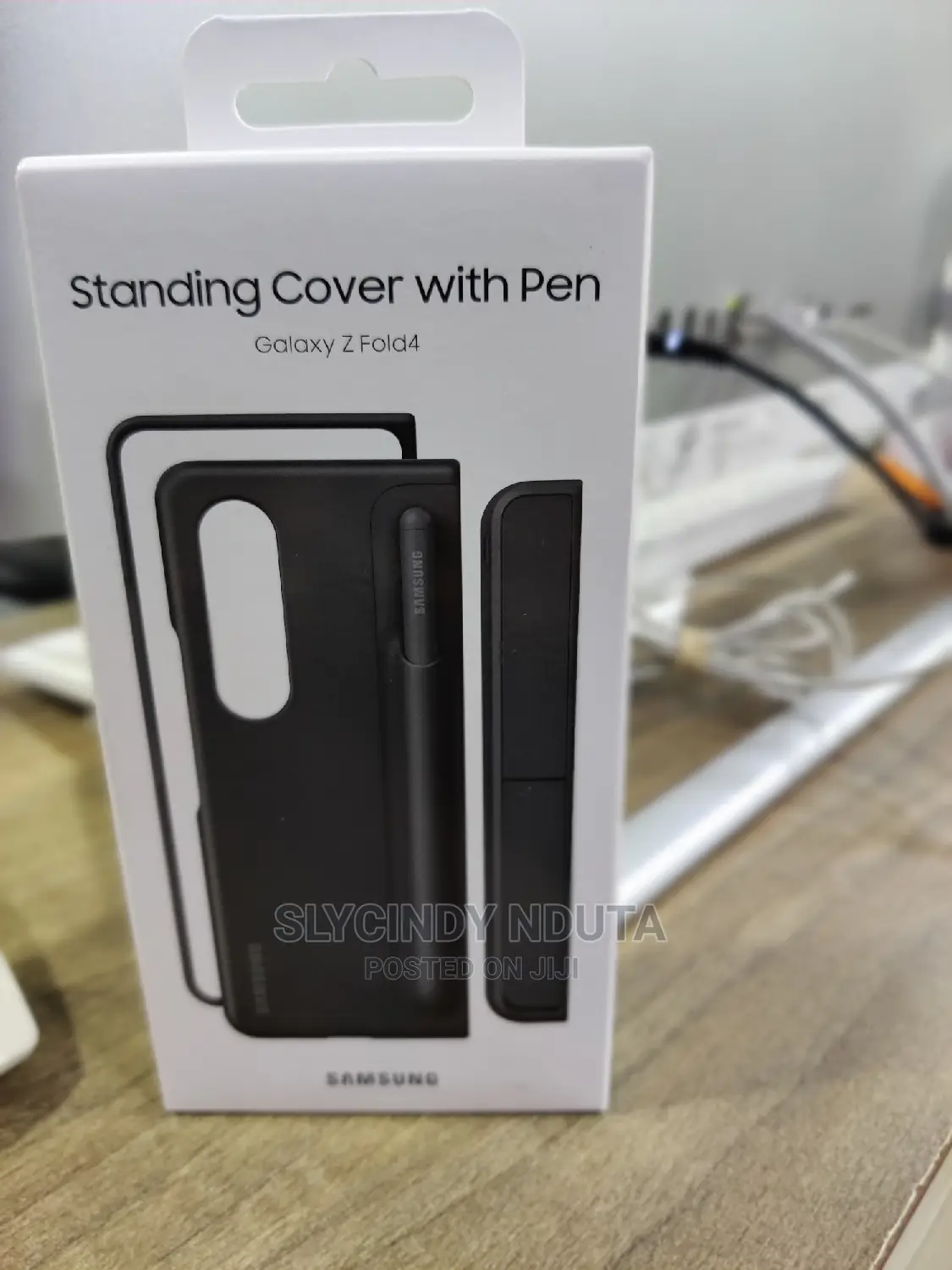 Samsung Galaxy Z Fold 4 Standing Cover With Pen(Black)