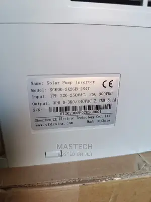 Single Phase to 3-Phase Converter, 2.2kw