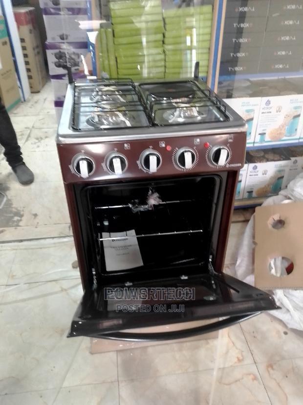3+1 Standing Cooker With Electric Oven. - main view