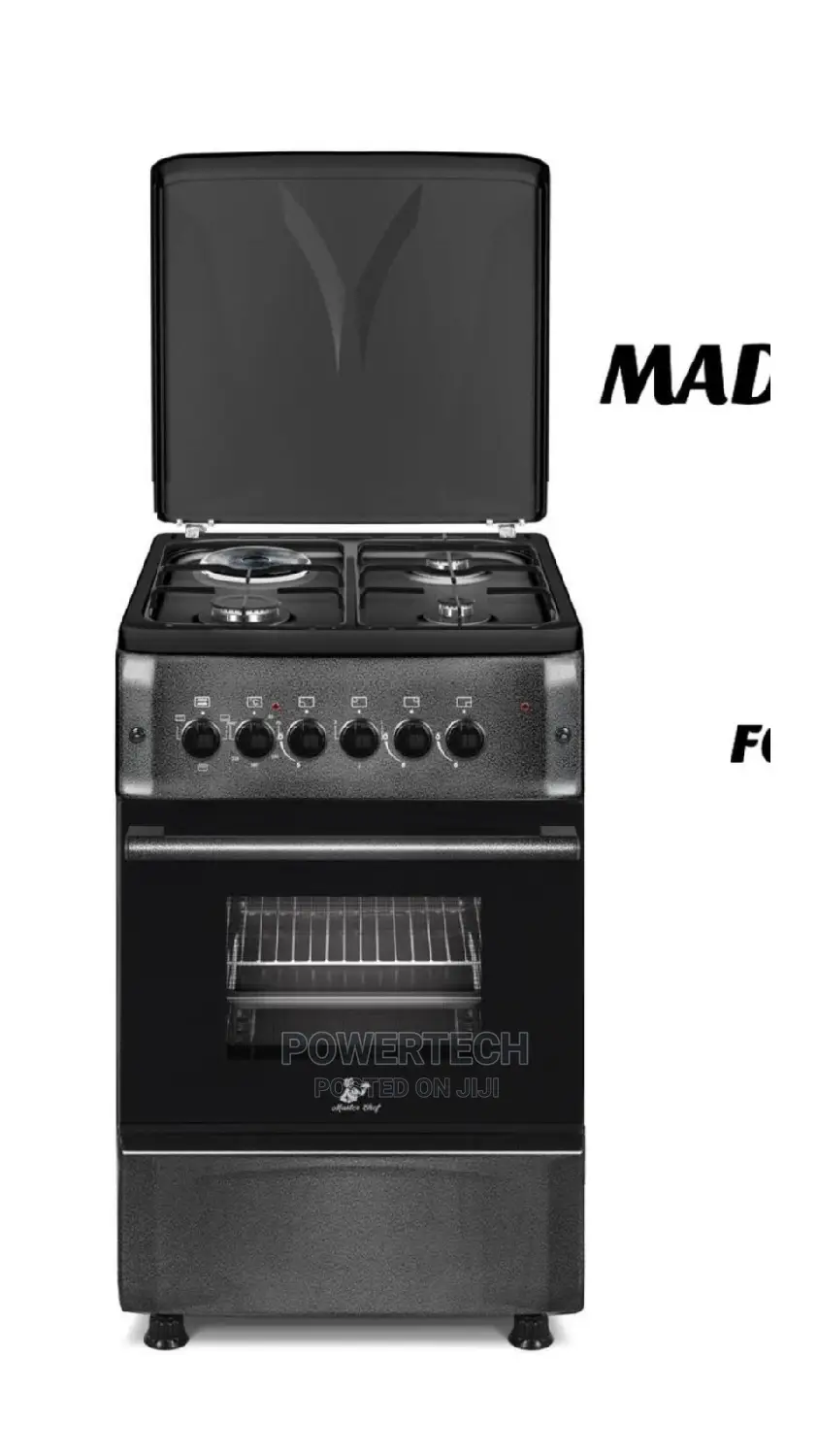 Master Chef Standing Cooker With Gas Oven;:
