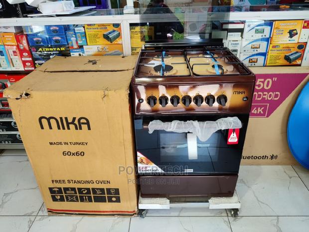 60 by 60 Standing Cooker All Gas With Oven - main view