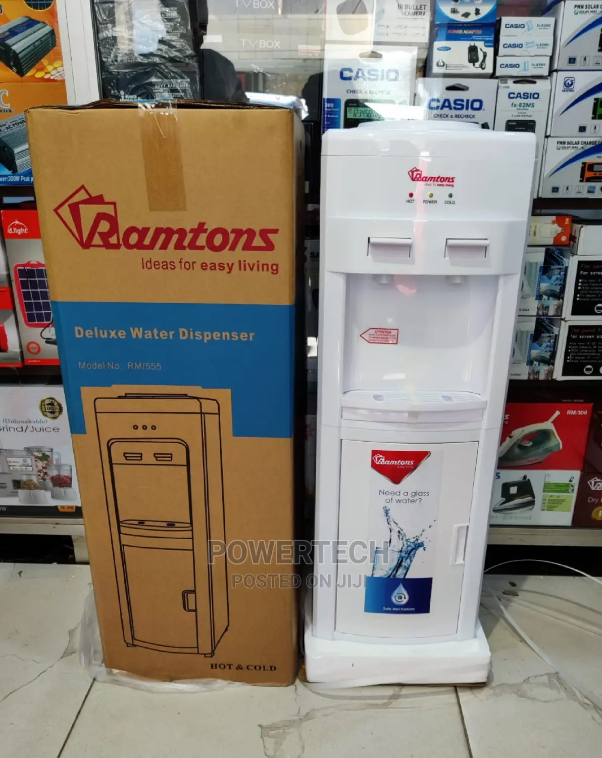 Hot and Cold Water Dispenser- With Cooling Compressor.