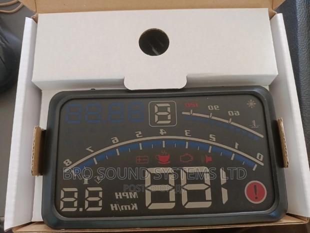 Car Speed Digital Meter Head Up Display via Obd - thumbnail 7