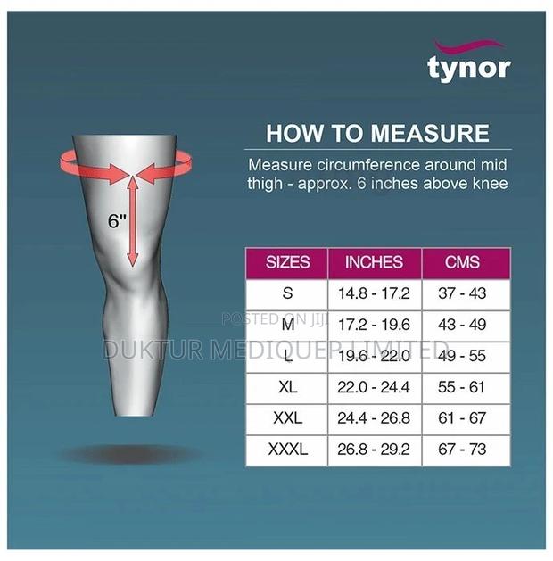 Tynor J-01 Neoprene Hinged Knee Support M, L, XL - thumbnail 4