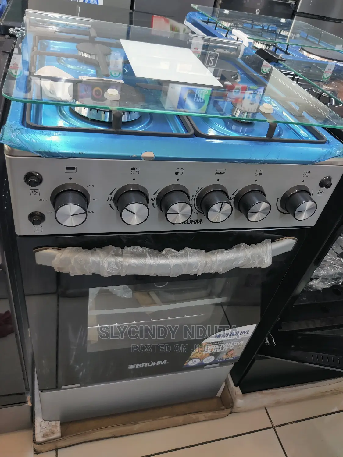 Bruhm BGC-5531 1S (50×50) Gas Cooker
