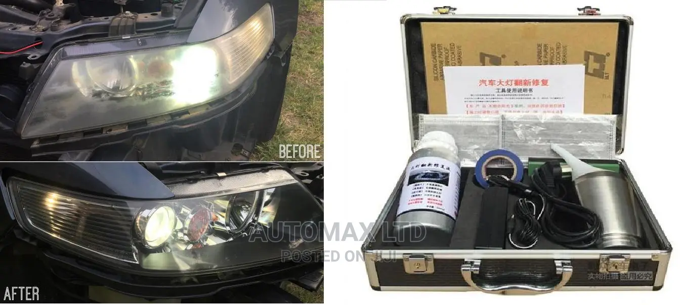 Headlight Restoration Kit. For Toyota,Mercedes,Mitsubishi,Vw