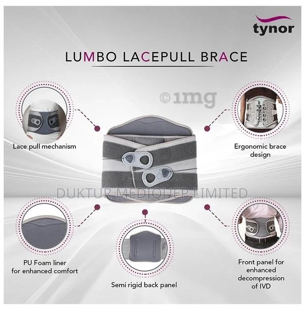 Tynor A-29 Lumbo Lacepull Brace Universal - thumbnail 6
