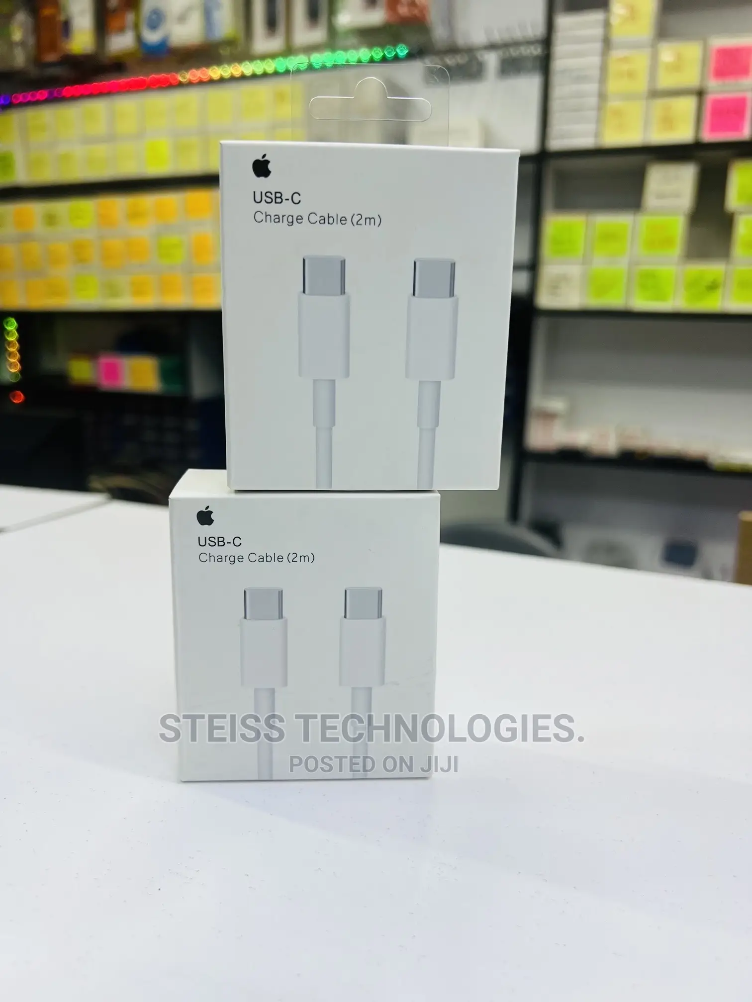 USB -C 2m Cables.