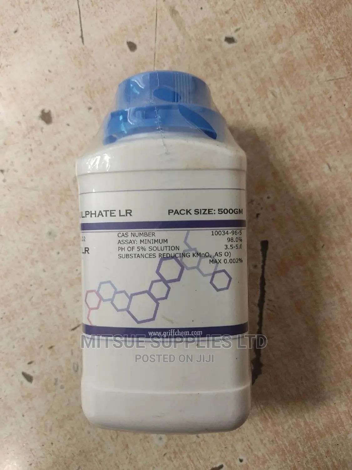 Manganese Sulphate Monohydrate LR 500G