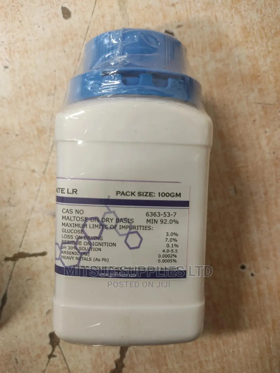 Maltose Monohydrate LR 100G