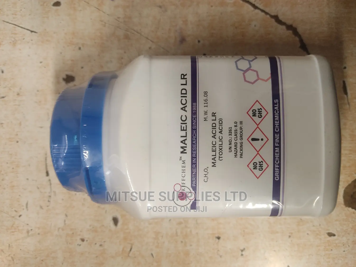 Maleic Acid for Synthesis 99% 500G
