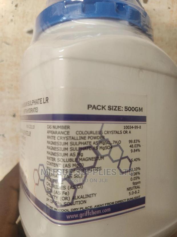 Magnesium Sulphate Heptahydrate LR 500G - thumbnail 3