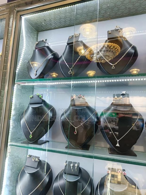 Executive Pure Silver Necklace Set - thumbnail 3