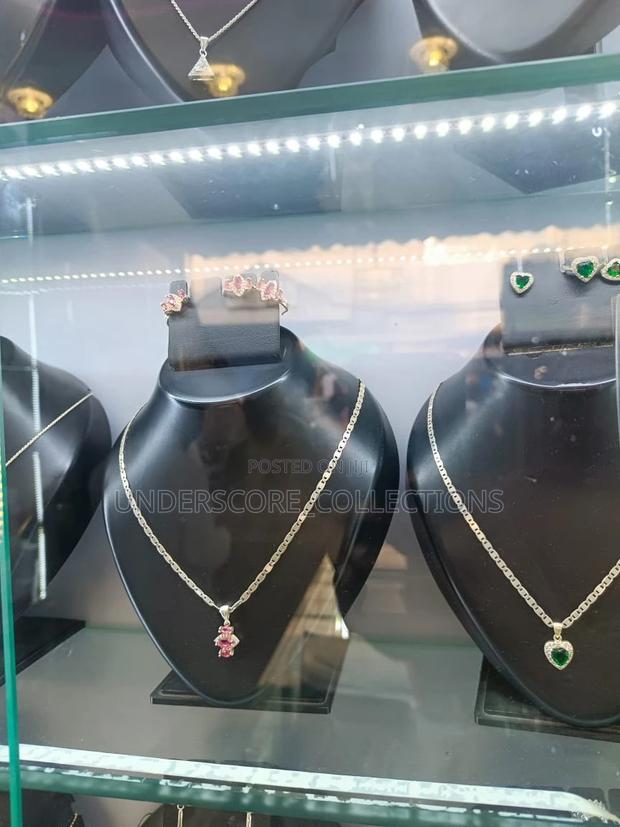 Executive Pure Silver Necklace Set - thumbnail 2