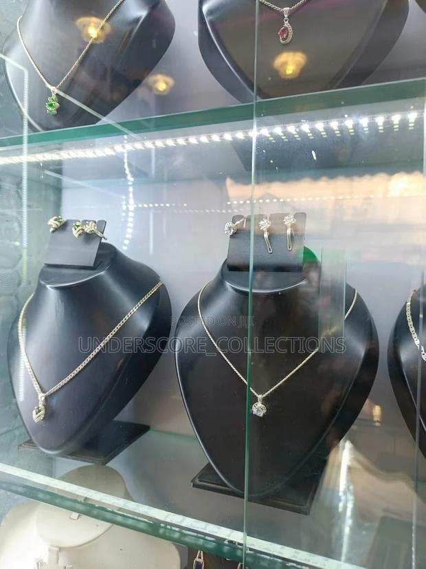 Executive Pure Silver Necklace Set - main view