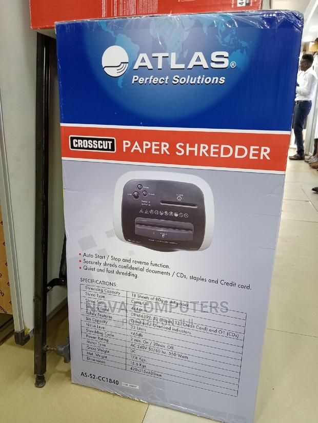 New Model Atlas CC1840 Paper Shredder - thumbnail 2