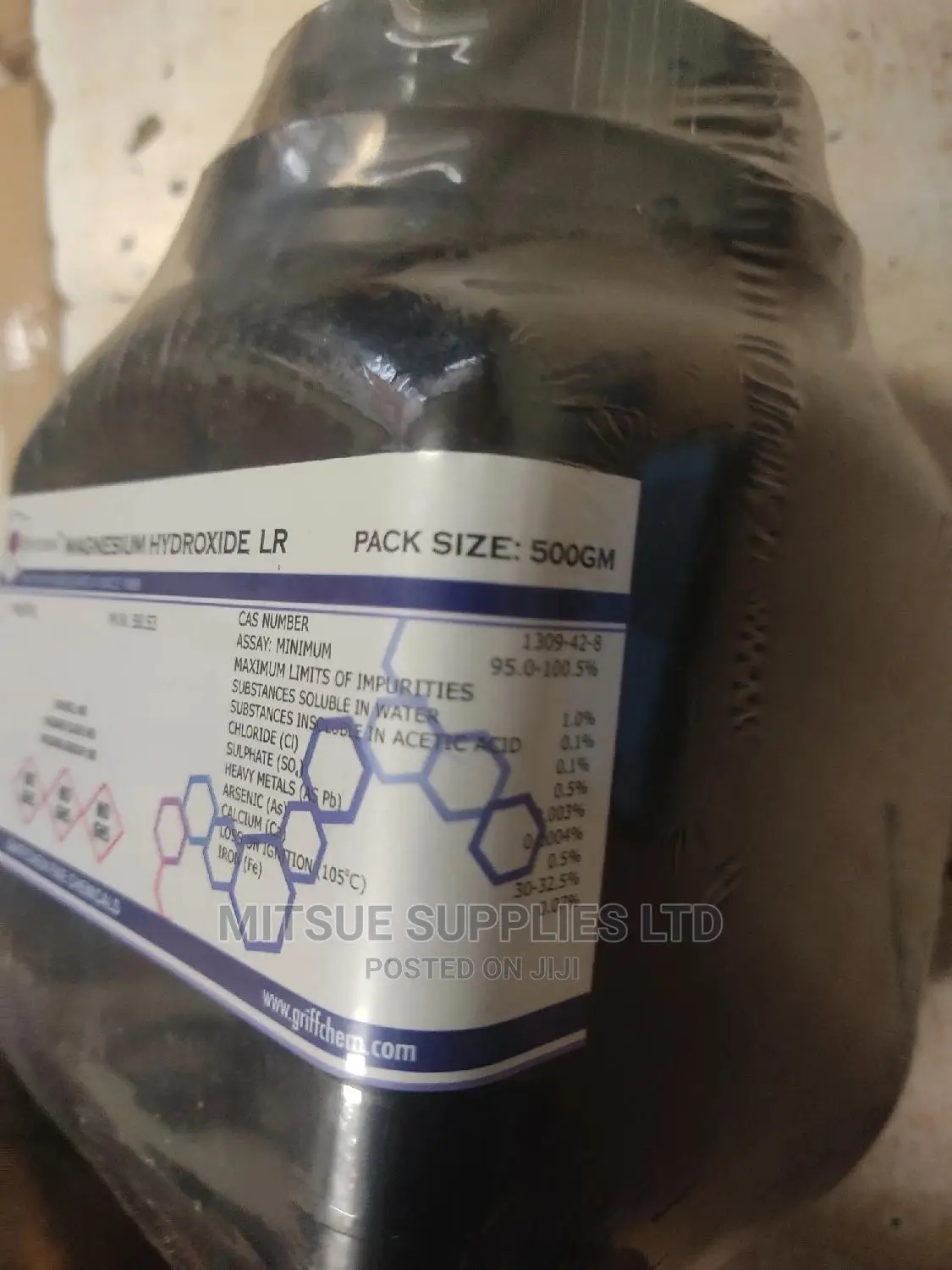 Magnesium Hydroxide LR 500G