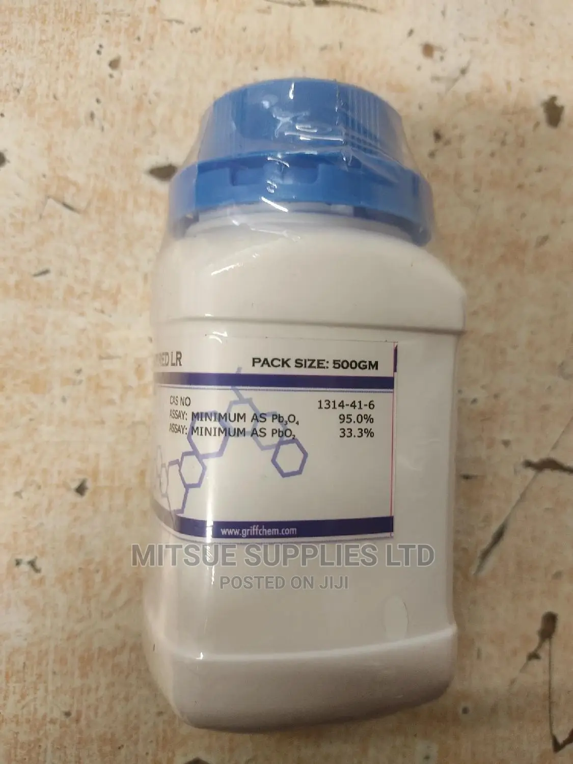 Lead Oxide Red Lr 500g