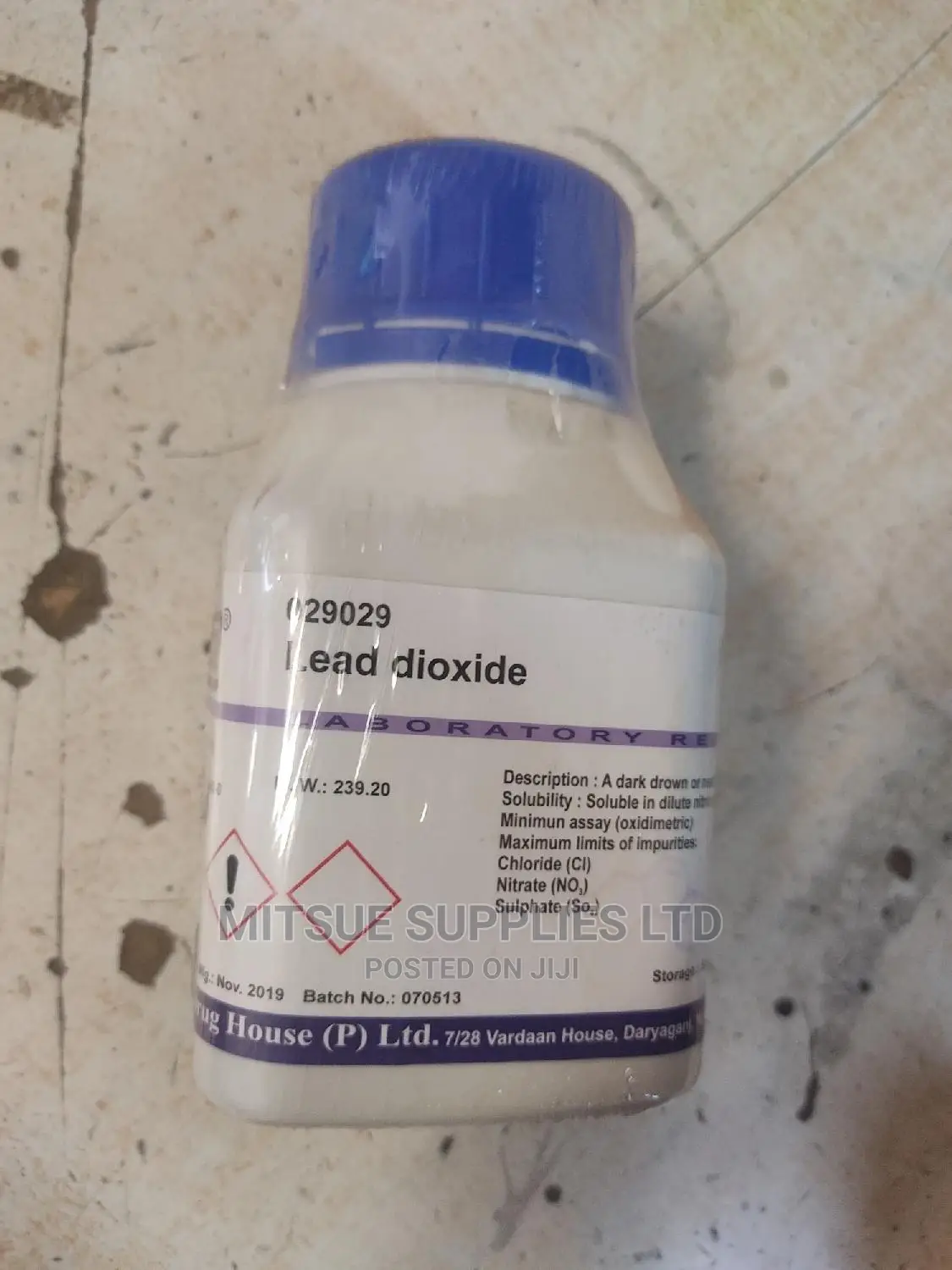 Lead Dioxide SLR 500G
