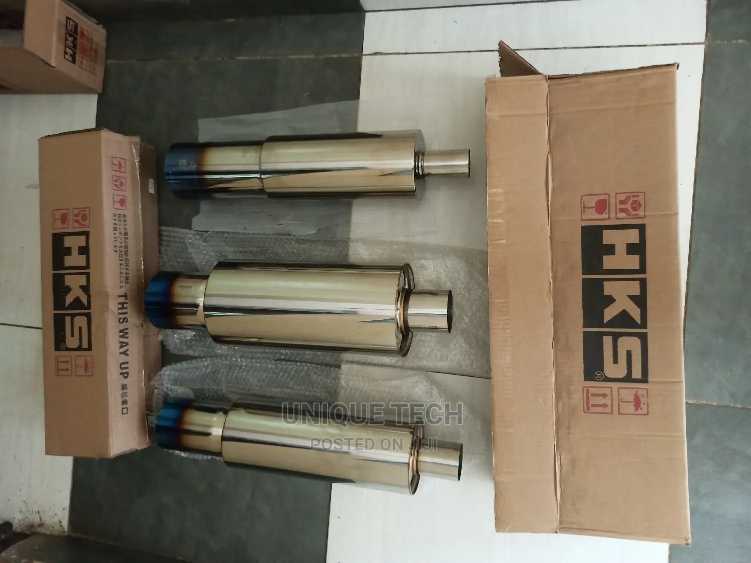 Deep Bass Original Hks Exhaust - 3.5, 4.0, 4.5 Inch Outlet
