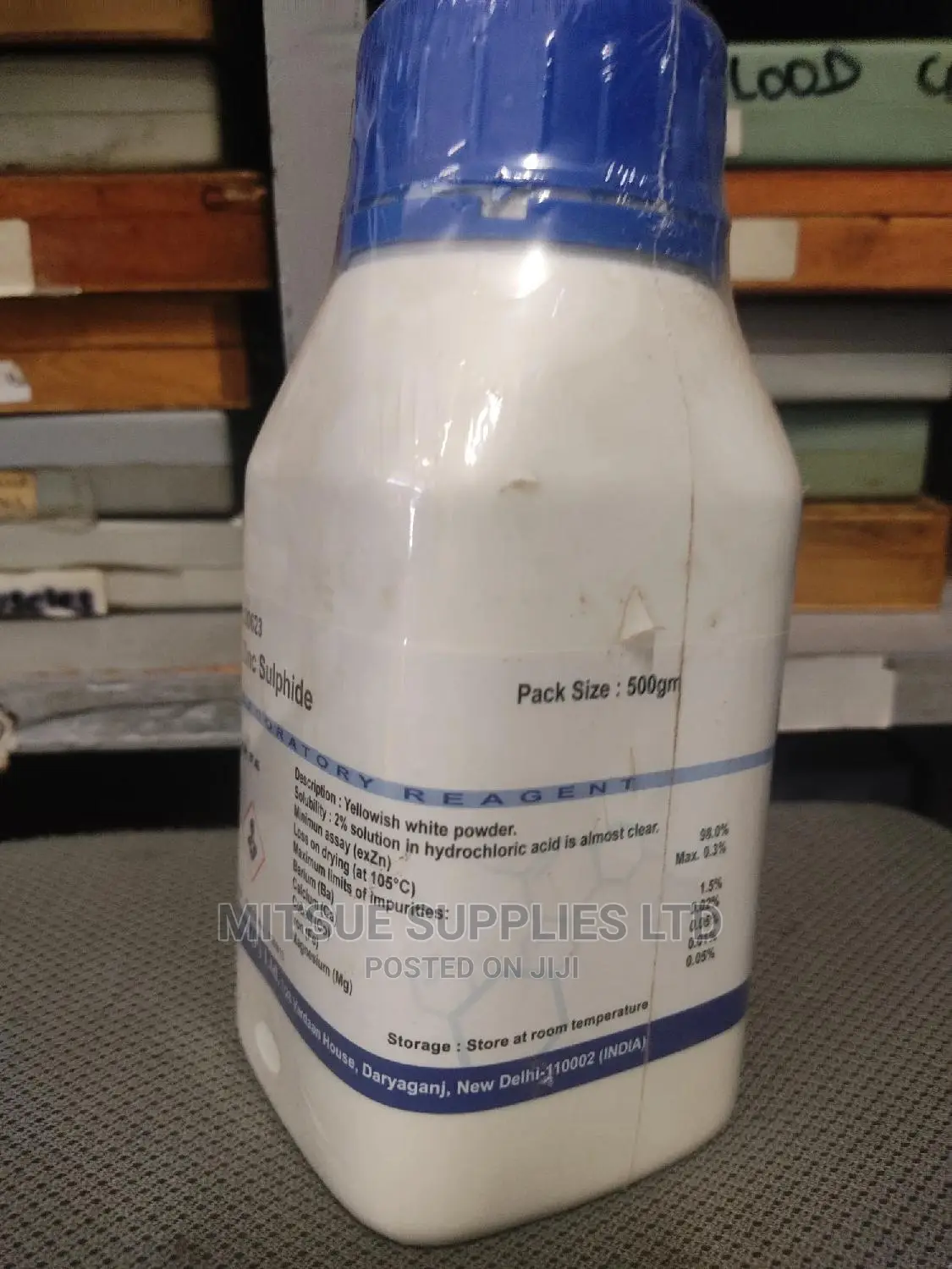 Zinc Sulphide 500G CDH