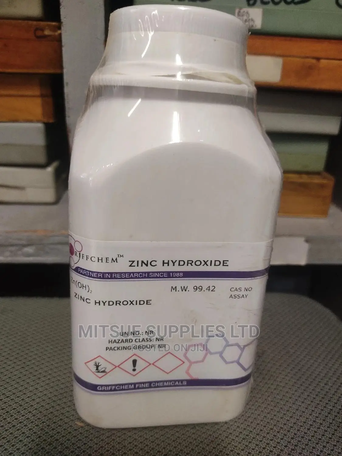 Zinc Hydroxide 500G