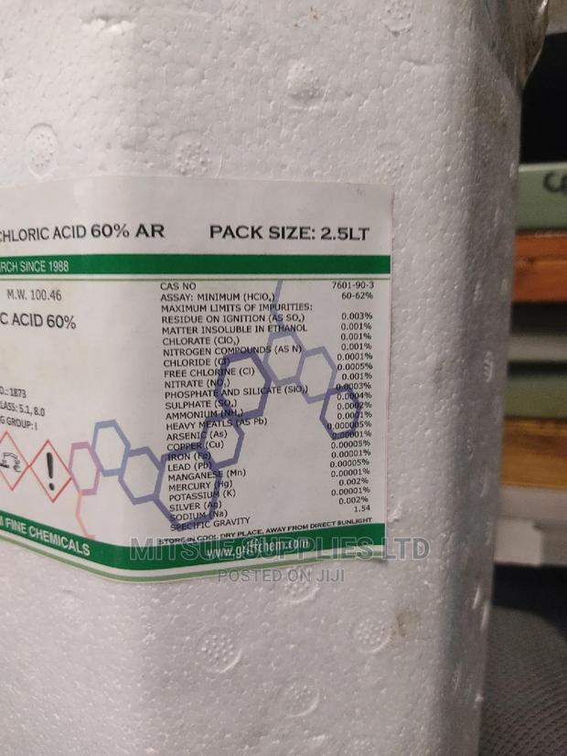 Perchcloric Acid 60% AR/ACS 2.5L - thumbnail 3