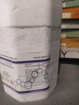 Sulphuric Acid ( SP.GR 1.835) 98% LR 2.5L