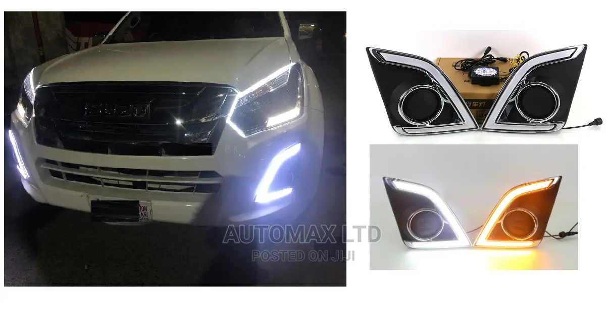 Isuzu DMAX Yr2016+: New Fog Lamps With DRL/Indicator