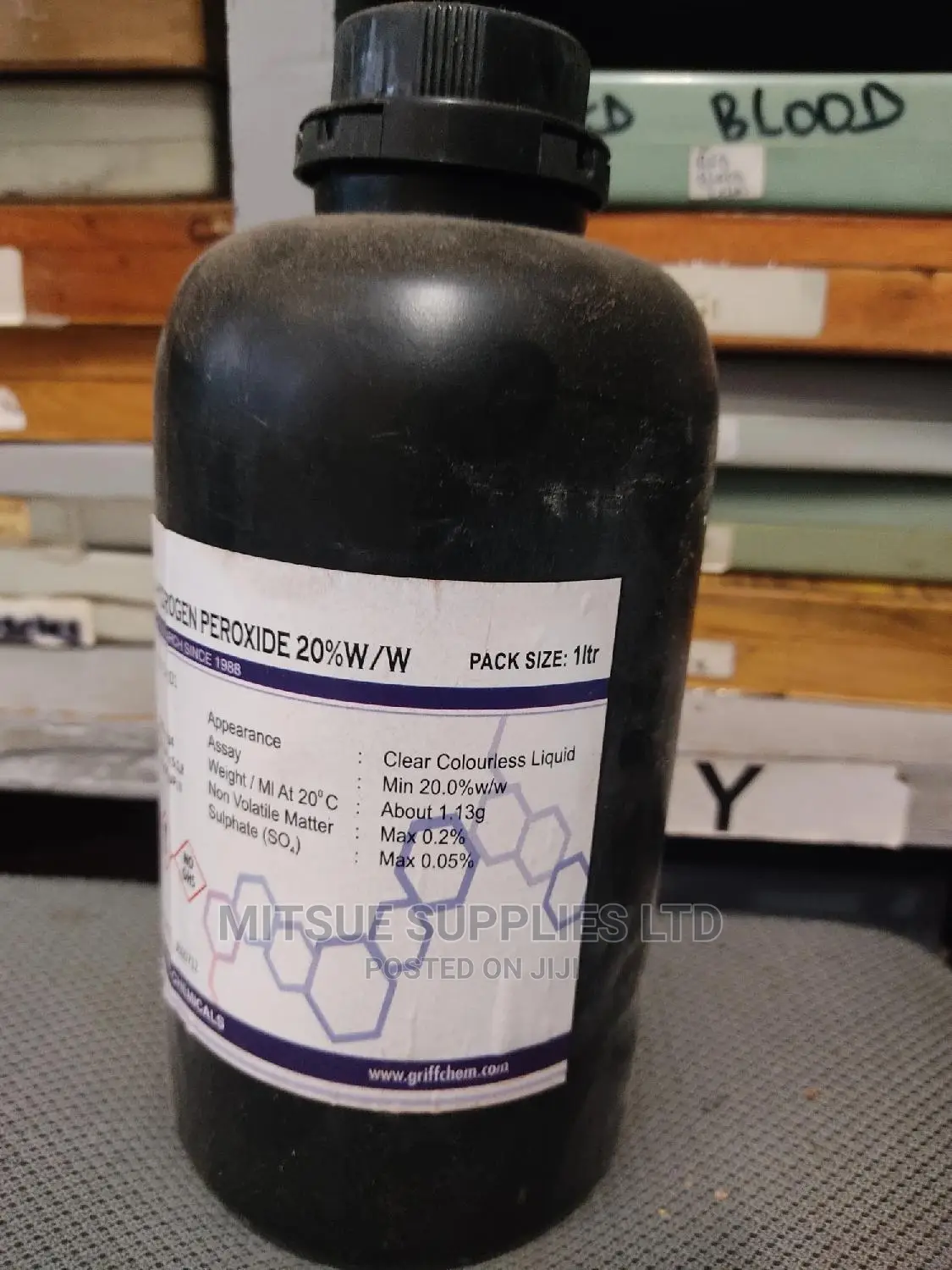 Hydrogen Peroxide 20V 2L L/P