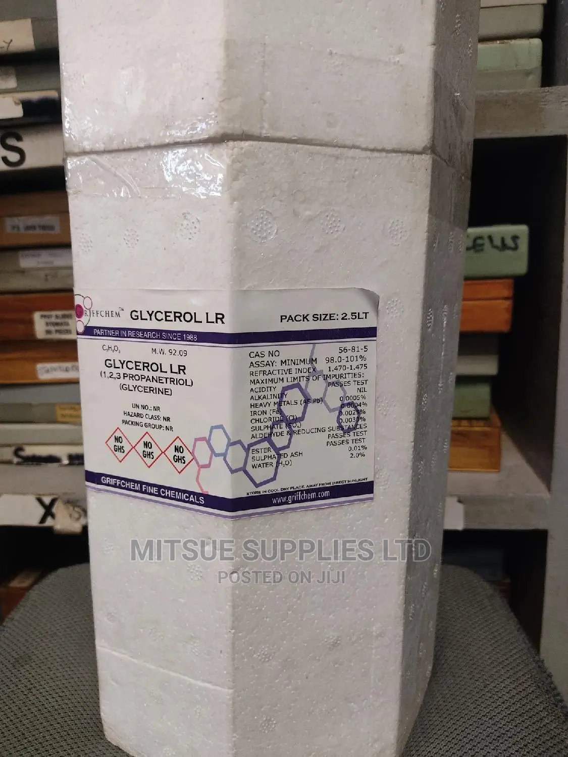 Glycerol Lr 2.5l Griffchem