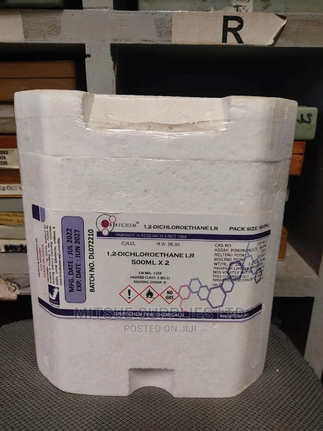 1,2-Dichloroethane 500ml