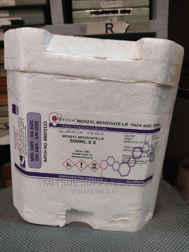 Benzyl Benzoate 500ml Griffchem - main view